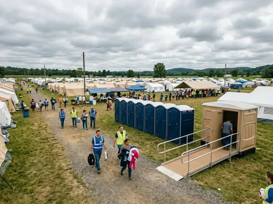 disaster-relief-camp-restrooms-010 — frequently asked questions, Dumpster & Portable Bathrooms Rental in Rancho San Diego, CA